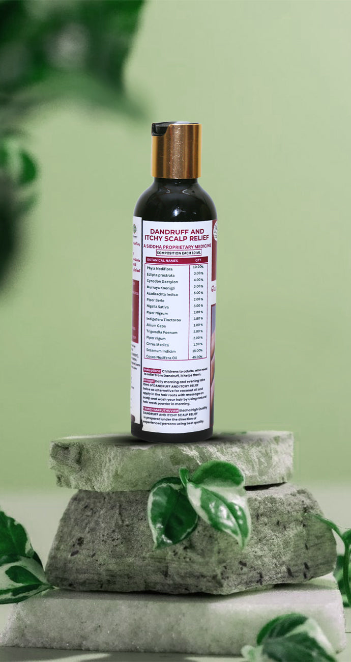 Dandruff and itchy scalp relief Oil (200ml)